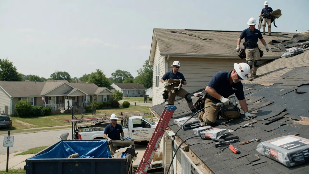Roof Replacement in Simpsonville, KY near me